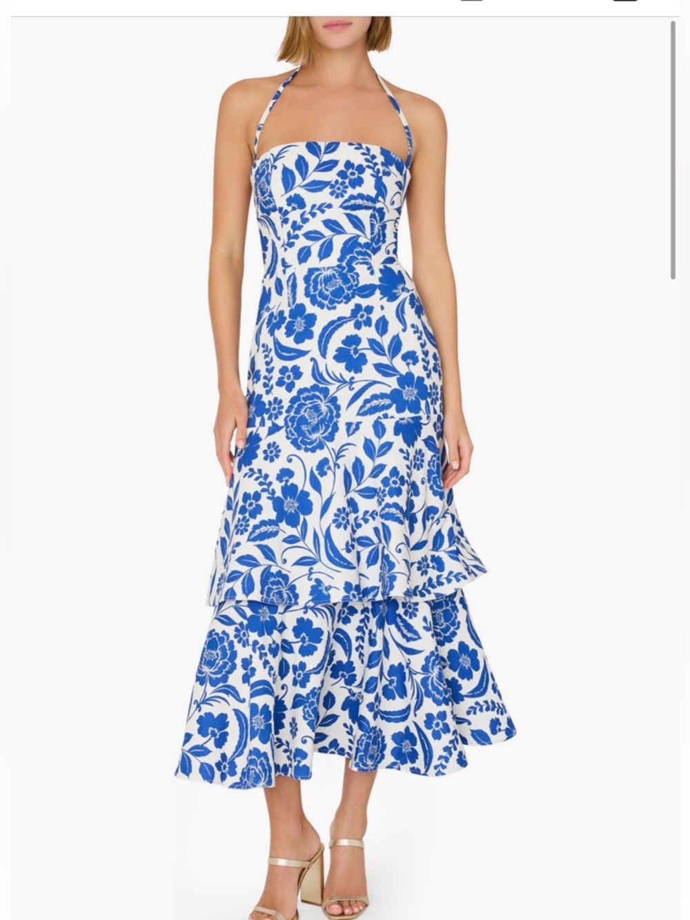 Milly Flowers of Spain Linen Dress
